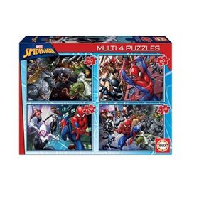 Educa 18102 Multi 4 Ultimate Spiderman Puzzle