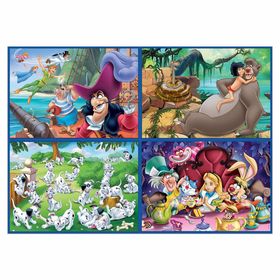 Educa 18105 Multi 4 in 1 Disney Class Puzzle