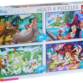 Educa 18105 Multi 4 in 1 Disney Class Puzzle
