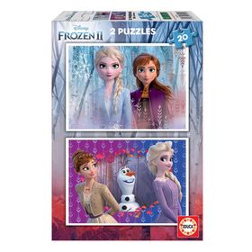 Educa 18109 2x20 Parça Frozen 2 Çocuk Puzzle