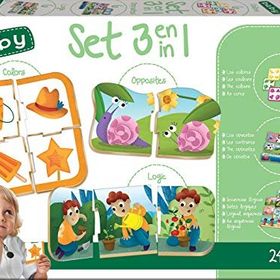 Educa 18123 3 in 1 Baby Set Puzzle