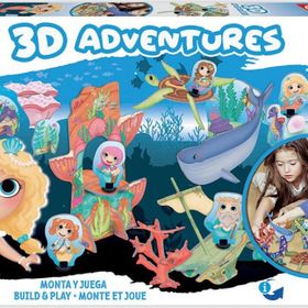 Educa 18230 3 Boyutlu Denizkızı Maceraları Puzzle Seti