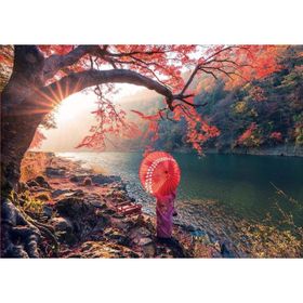 Educa 18455 Katsura River'de Gündoğumu 1000 Parça Puzzle