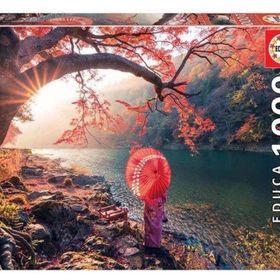Educa 18455 Katsura River'de Gündoğumu 1000 Parça Puzzle