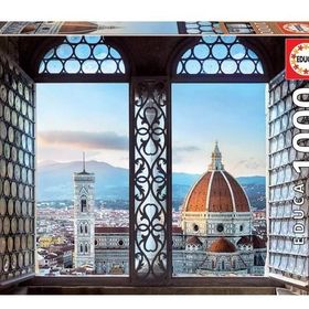 Educa 18460 1000 Parça Vistas De Floren Puzzle