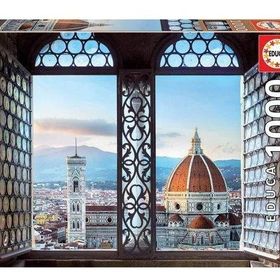 Educa 18460 1000 Parça Vistas De Floren Puzzle