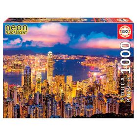 Educa 18462 1000 Parça Hong Kong'da Ufuk Çizgisi Puzzle