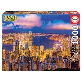 Educa 18462 1000 Parça Hong Kong'da Ufuk Çizgisi Puzzle