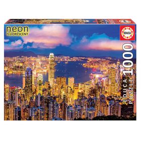Educa 18462 1000 Parça Hong Kong'da Ufuk Çizgisi Puzzle