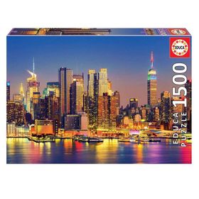 Educa 18466 1500 Parça Manhattanda Gece Puzzle