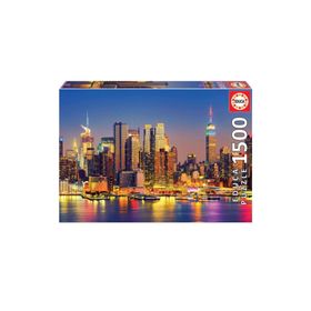 Educa 18466 1500 Parça Manhattanda Gece Puzzle