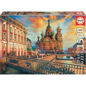 Educa 18501 1500 Parça Saint Petersburg Puzzle
