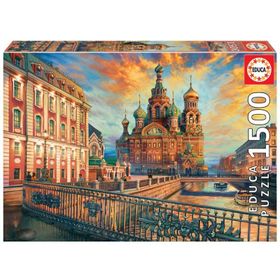 Educa 18501 1500 Parça Saint Petersburg Puzzle