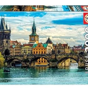 Educa 18504 Vistas De Praga 2000 Parça Puzzle