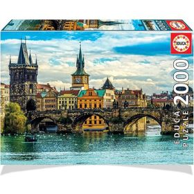 Educa 18504 Vistas De Praga 2000 Parça Puzzle