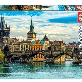 Educa 18504 Vistas De Praga 2000 Parça Puzzle