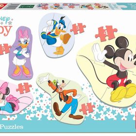 Educa 18590 Baby Mickey Ve Arkadaşları Eğitici Puzzle