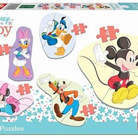 Educa 18590 Baby Mickey Ve Arkadaşları Eğitici Puzzle