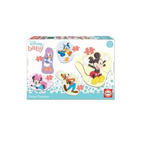 Educa 18590 Baby Mickey Ve Arkadaşları Eğitici Puzzle