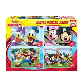 Educa 18627 20 40 60 80 Parça Mickey Ve Arkadaşları Çocuk Puzzle