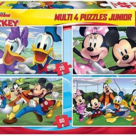 Educa 18627 20 40 60 80 Parça Mickey Ve Arkadaşları Çocuk Puzzle