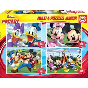 Educa 18627 20 40 60 80 Parça Mickey Ve Arkadaşları Çocuk Puzzle