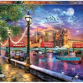 Educa 19046 2000 Parça Londra'da Gün Batımı Puzzle