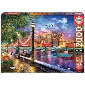Educa 19046 2000 Parça Londra'da Gün Batımı Puzzle
