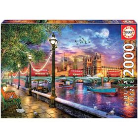 Educa 19046 2000 Parça Londra'da Gün Batımı Puzzle