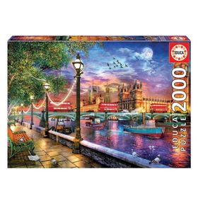 Educa 19046 2000 Parça Londra'da Gün Batımı Puzzle