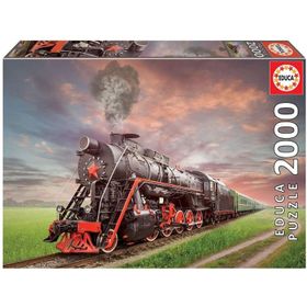Educa 2000 Parça Buharlı Lokomotif Puzzle