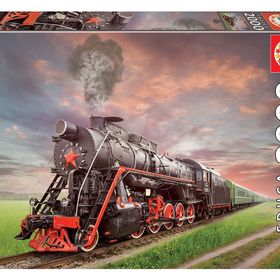 Educa 2000 Parça Buharlı Lokomotif Puzzle