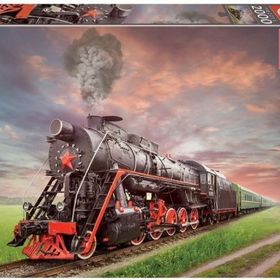 Educa 2000 Parça Buharlı Lokomotif Puzzle