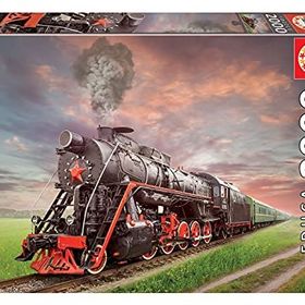 Educa 2000 Parça Buharlı Lokomotif Puzzle