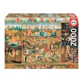Educa 2000 Parça Dünyevi Zevkler Bahçesi Puzzle