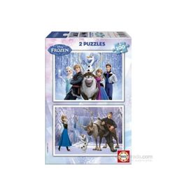 Educa 2X100 Frozen Çocuk Puzzle