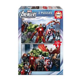 Educa 2x100 Parça Avengers Puzzle