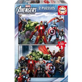 Educa 2x100 Parça Avengers Puzzle