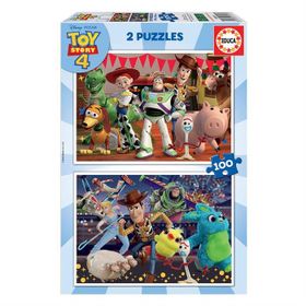 Educa 2x100 Parça Toy Story 4 18107 Çocuk Puzzle