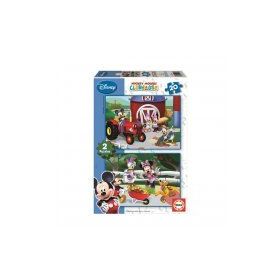 Educa 2X20 Mickey Mouse Club House Çocuk Puzzle