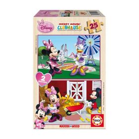 Educa 2x25 Parça Minnie Çocuk Puzzle