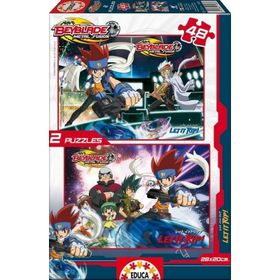 Educa 2x48 Parça Beyblade Çocuk Puzzle