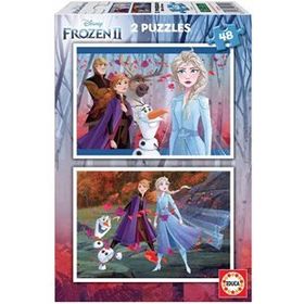 Educa 2x48 Parça Frozen Puzzle