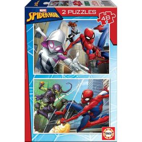 Educa 2x48 Parça Örümcek Adam Spider-Man Puzzle
