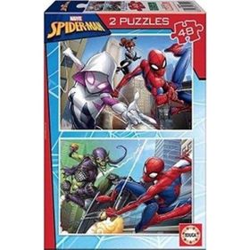 Educa 2x48 Parça Spiderman 18099 Çocuk Puzzle