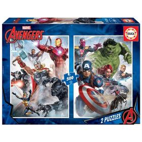 Educa 2x500 Parça Marvel Mania Puzzle