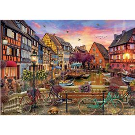 Educa 3000 Parça Fransa Colmar'da Kanal Manzarası Puzzle