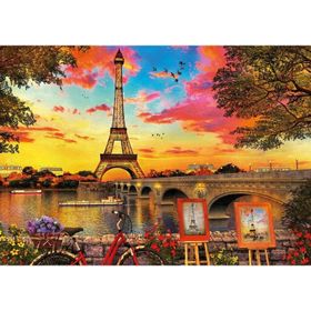Educa 3000 Parça Paris'te Günbatımı Puzzle