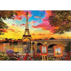 Educa 3000 Parça Paris'te Günbatımı Puzzle