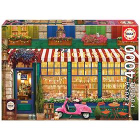 Educa 4000 Parça Eski Kitap Dükkanı Puzzle
